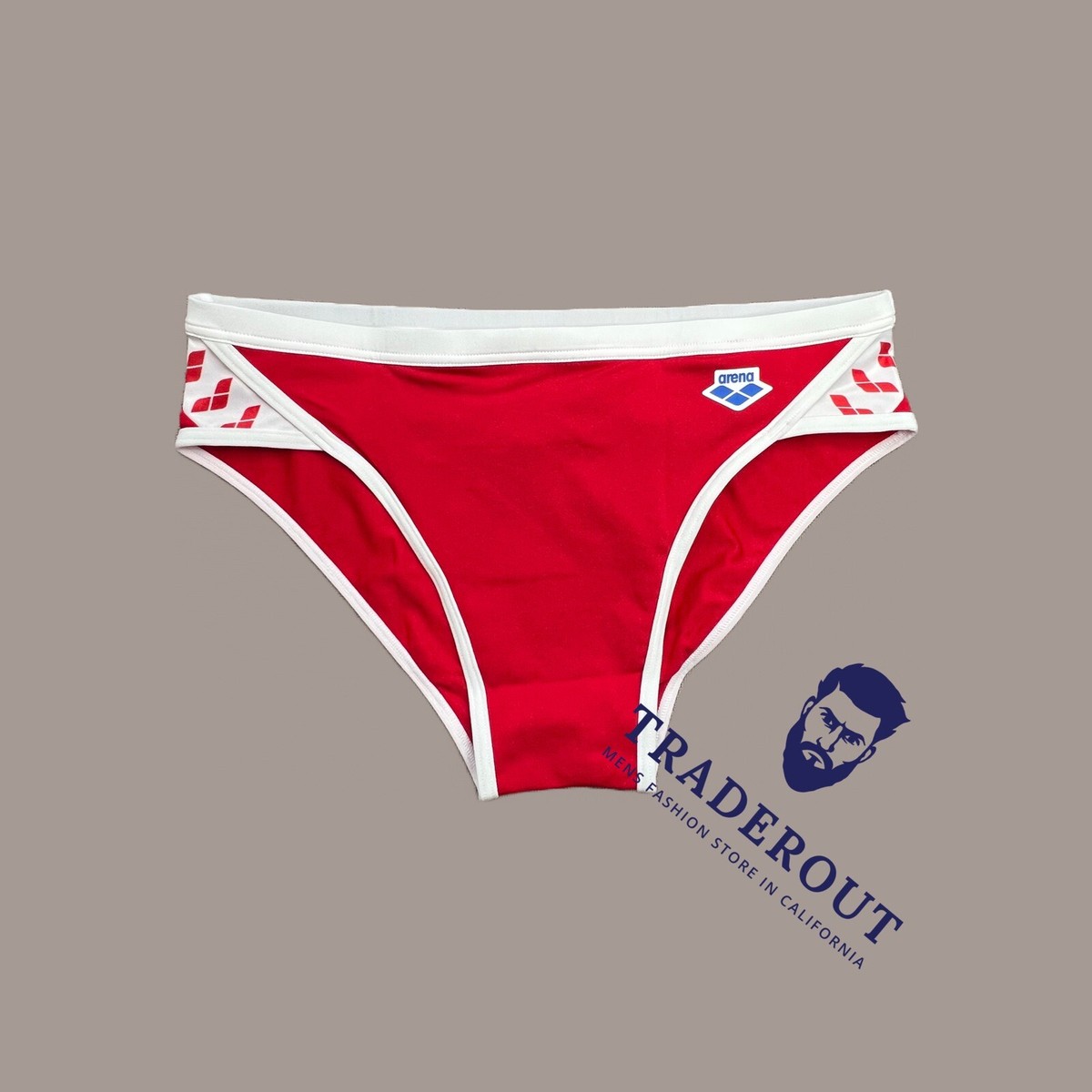 Arena men Red Icon swim brief swimwear size 32 34 36 38 | eBay