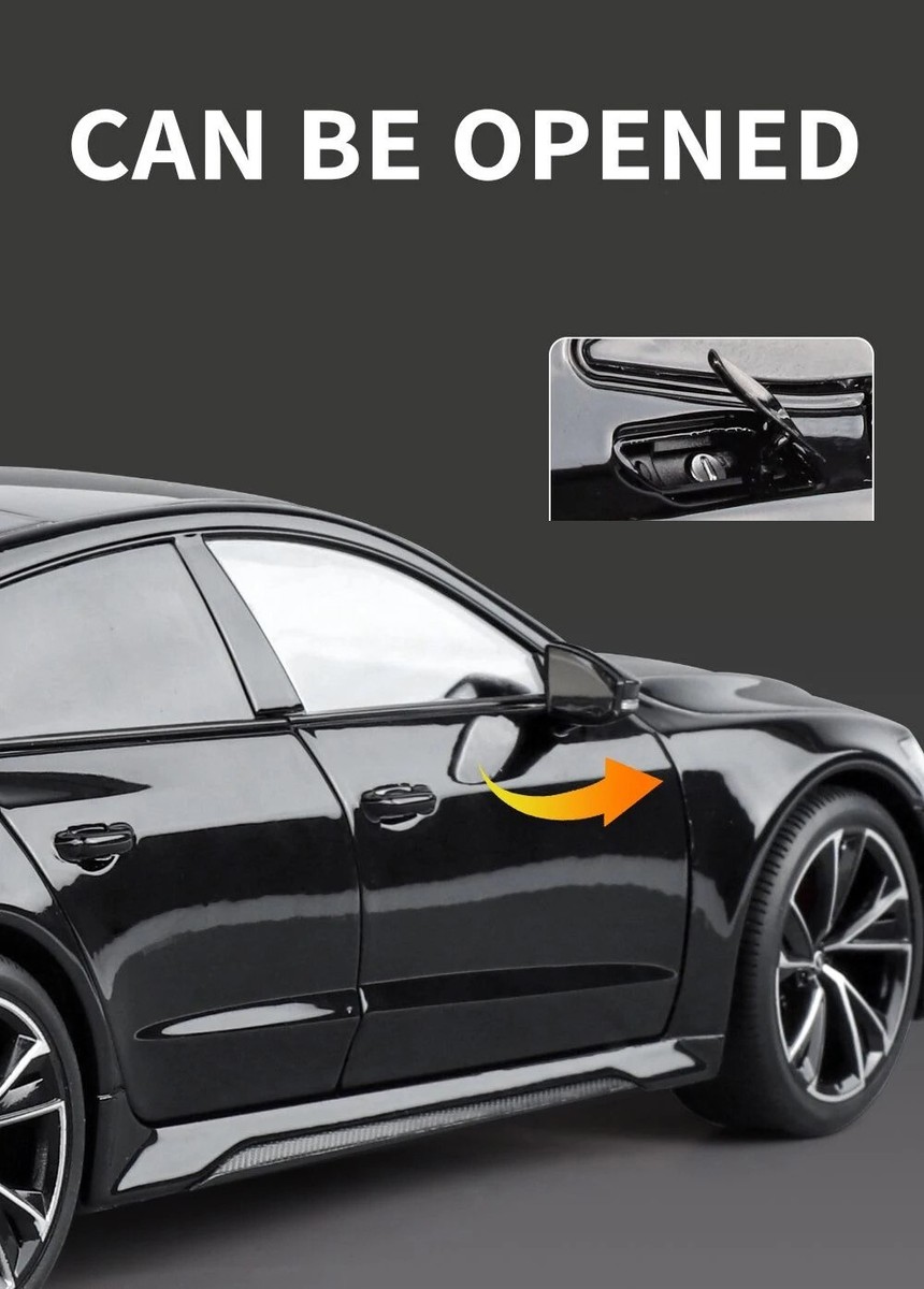 アウディ RS7 1/18 ブラック スペアホイール & リモートキー付き
