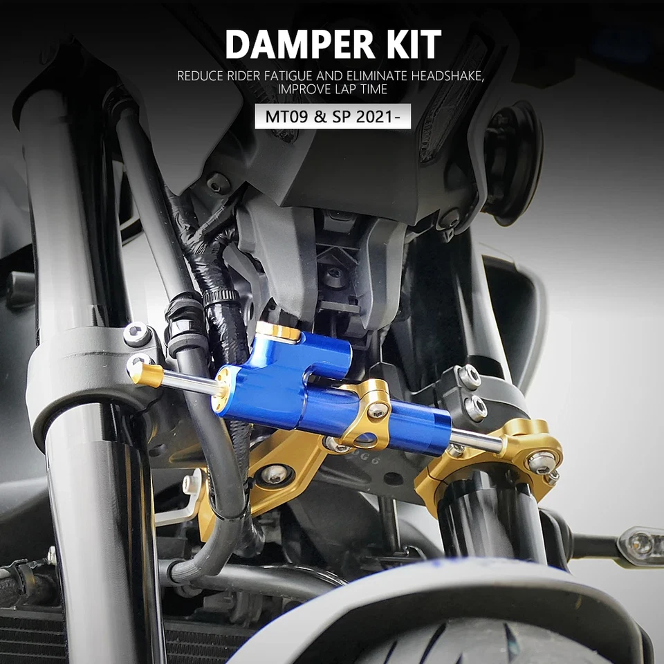 For YAMAHA MT-09 2021-2024 SP Steering Damper Stabilizer Bracket Mounting Kit - Image 4 of 4