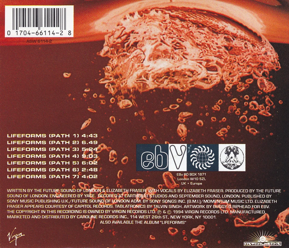 FSOL - Maxi-CD - LIFEFORMS - Bild 2 von 2