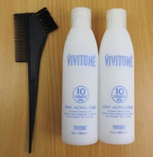 Vivitone Oxy Activator 10 Volume Cream Developer 6oz (2 pieces)