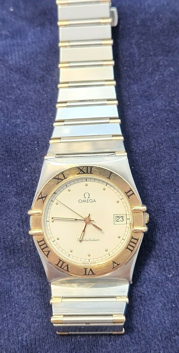 H*社様 OMEGA オメガ Constellation ゴールド シルバー OMEGA CONSTELLATION SILVER AND GOLD MEN'S OR LADIES' WATCH