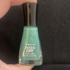 Sally Hansen INSTA-DRI Nail Color Polish 440 Mint Sprint .31 oz Green Teal