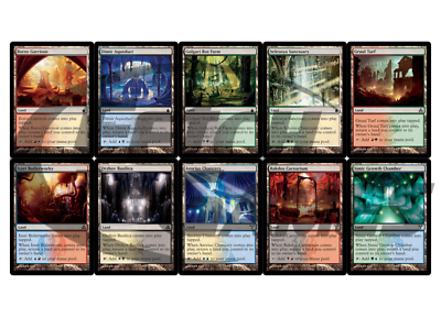 【MTG】色々セット Set of 10 Bounce Land - Ravnica Block - 1x of each - Sets - Magic