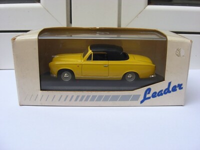 Peugeot 403 Cabriolet Hooded Leader MIB 1:43 202 302 402 203 404 SOLID VR