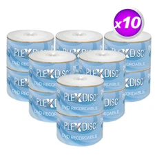 6000 PC PlexDisc 16X 4.7 GB DVD-R White Inkjet Hub Printable Disc 632-210