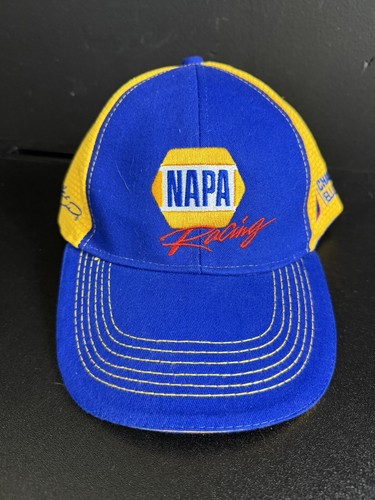 NEW 2021 Chase Elliott NAPA Racing Hat Blue Yellow Limited edition NASCAR - Picture 2 of 7