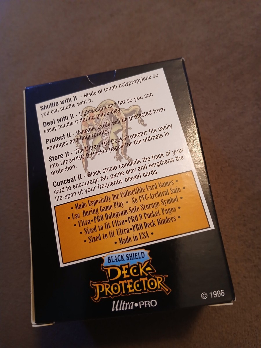 希少 1996 UltraPro Deck Protector　未開封 60-Pk) Ultra Pro Outer Sleeve Covers - SMALL Japanese Size