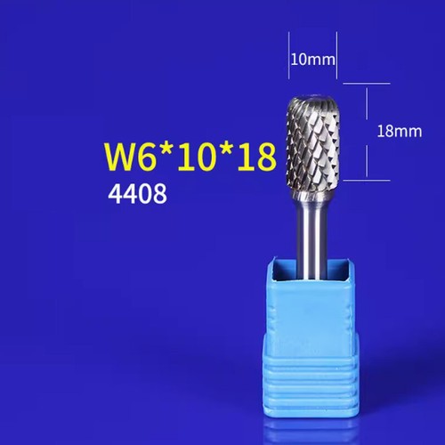 Double Slot Carbide Rotary File Burr Cutter Grinding Mliing Carving Bit 6mm SHK - Picture 24 of 26