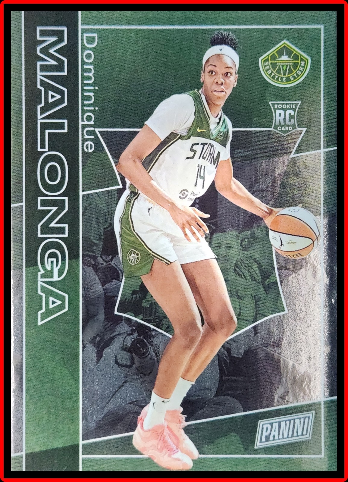 Dominique Malonga 2025 Panini National #RC-2 Diamond Plate