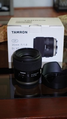 Tamron 35mm f/1.8 SP Di VC USD Camera Lens for Canon EF Mount