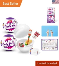 Mini Brands Series 5: Exclusive 2 Pack of Collectible Miniatures and Surprises