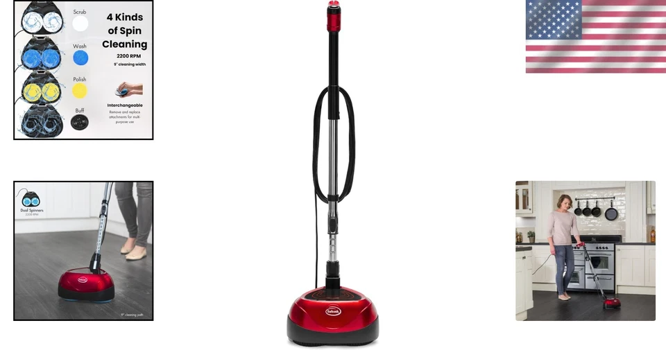 Versatile Floor Scrubber and Polisher - Clean, Scrub, Polish Effortlessly - Image 2 of 4