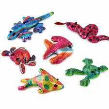 6 Sandtiere maritime Tierfiguren Meerestiere ...