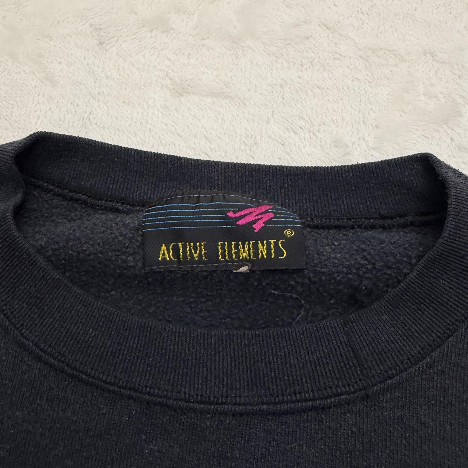 Vintage Active Elements Boo Ghost Sweatshirt Mens… - image 15