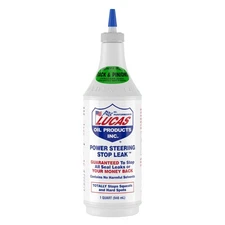 Lucas 10011 Power Steering Stop Leak - 32 oz, White