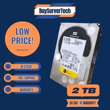 WD2000FYYZ Western Digital 2TB 7.2K RPM 6Gb/s 3.5" SATA SERVER HDD Hard Drive