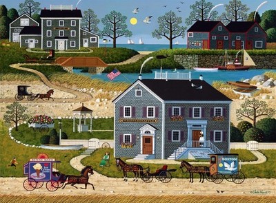 Buffalo Games - Charles Wysocki - the Whippersnappers of Cape Cod - 1000 Piece J