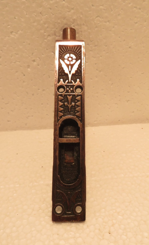 Vintage East Lake Brass 6 Inch Sliding Door Bolt