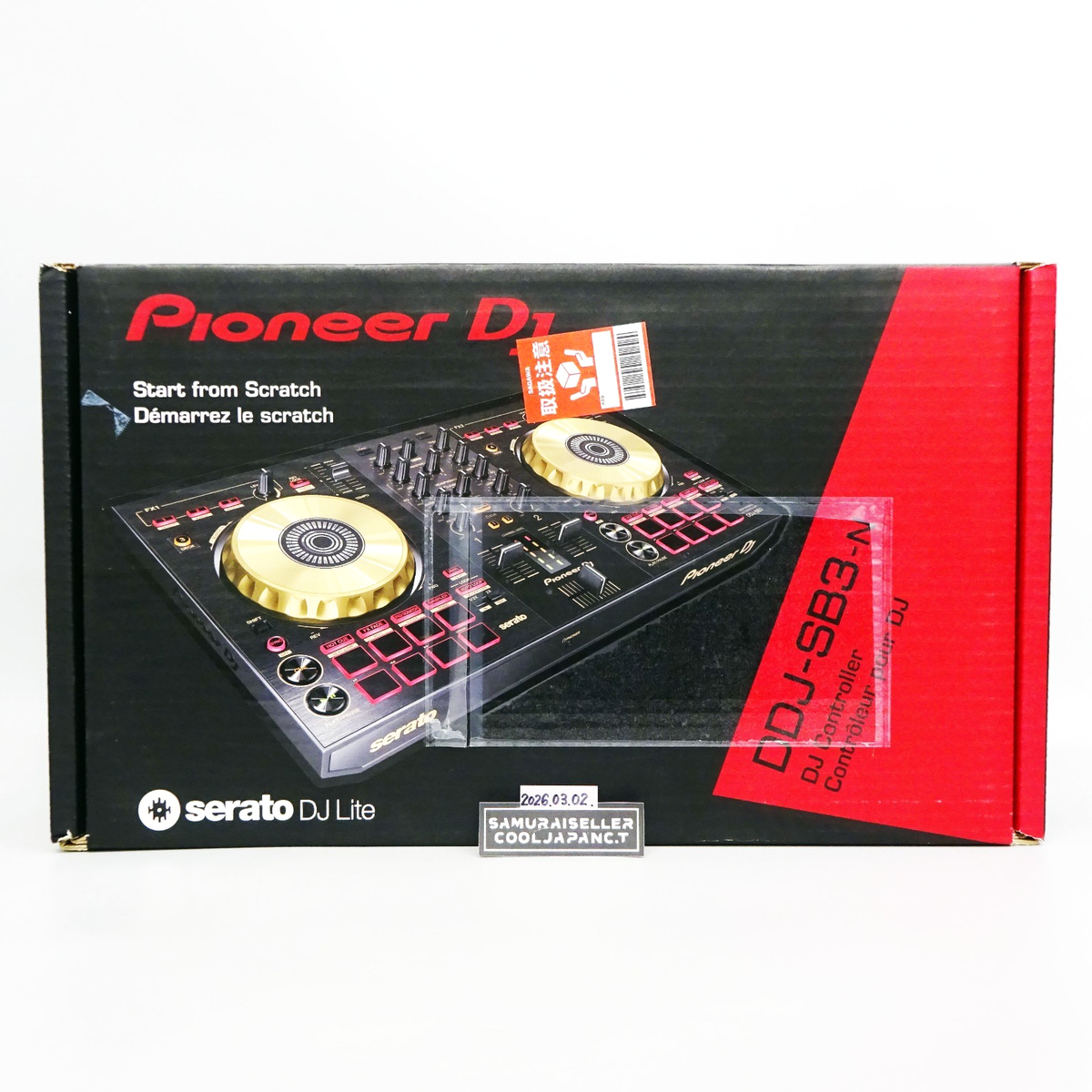 Pioneer DDJ-SB3 DJ Controller Gold 2021 Limited DDJSB3N DDJ-SB3-N