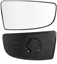 Side Mirror Replacement Lower Glass with Plate fit Ford Transit 150 250 350 f...