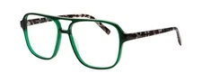 Inface FEISTY green dark shiny 9532 Eyeglasses