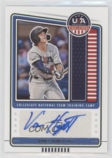 2023 Panini USA Baseball Stars & Stripes Vance Honeycutt (Blue Ink) Auto 0j81