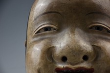 伝統的な仮面 白黒 1850-1899 Antique Japanese Masks for sale | eBay