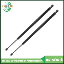 2× Stainless steel Tailgate Struts For 2013 14-2019 Citroen C4 /Grand Picasso