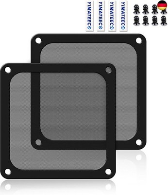 Staubfilter PC 120mm Lüfterabdeckungen für Computer-Kühlerlüfter, Netzteil, Rout