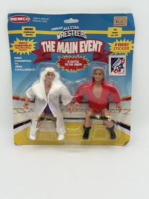 1985 Remco AWA Main Event Ric Flair vs Larry Zbyszko W/sticker NEW