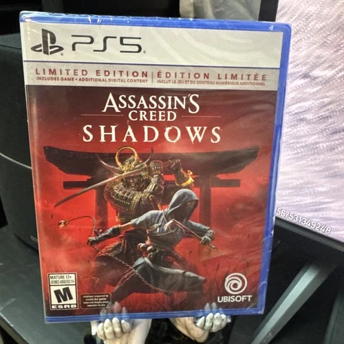 Assassin's Creed Shadows: Limited Edition (Sony PlayStation 5) PS5, New & Sealed