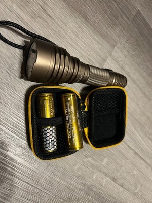 Convoy C8 SFT42-R LED Flashlight With Rechargeable Batteries