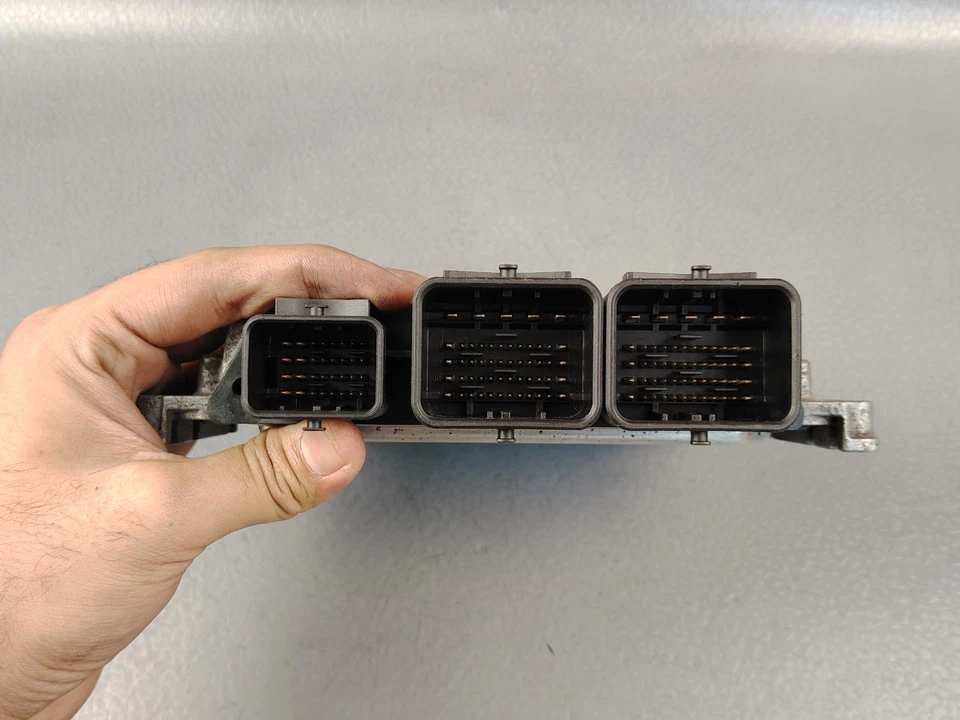 MINI COOPER 1.6 HT BASE ENGINE CONTROL MODULE ECU ECM DME 0261201970 7600206 - Image 4 of 4