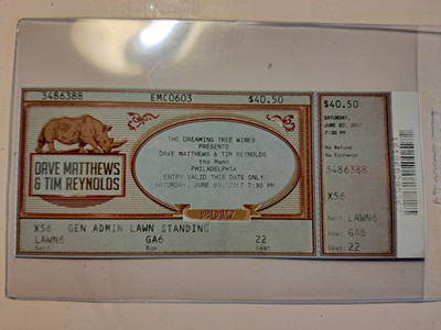 Dave Matthews Tim Reynolds the Mann Center 2017 concert Philadelphia