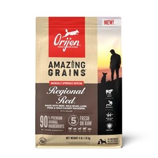 ORIJEN Amazing Grains High Protein Dry Dog Food Regional Red Recipe... Fast Ship