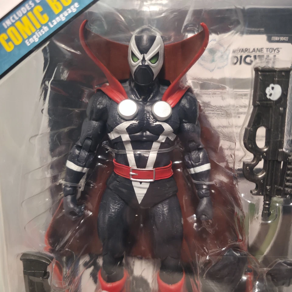 ✨SELLADO✨ Figura perforadora Spawn 1977 Mcfarlane Toys rojo platino página de persecución Foto 3 de 4