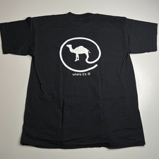 NEW Vintage 1997 Camel Cigarettes T-Shirt Black XL 100 Cotton USA Fabric 90s