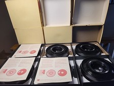 Vintage Kodak Ektagraphic Universal Slide Tray Model 2, 80 Carousel Lot Of 6