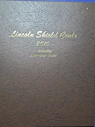 Lincoln Shield Cents including proof-only Issues Dansco Album 2010- , 2 Pages