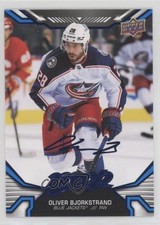 2022-23 Upper Deck MVP Factory Set Blue Oliver Bjorkstrand #128 b2t