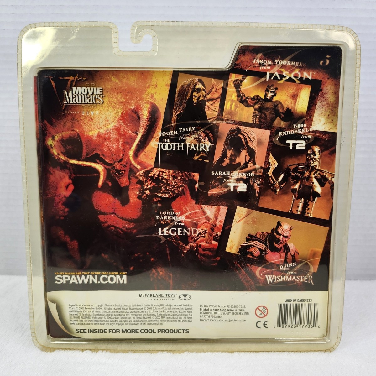 McFarlane Toys Lord of Darkness Legend Movie Maniacs Action Figure