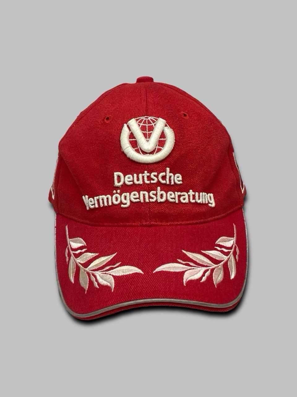 Vintage Ferrari Michael Schumacher F1 World Champion 2000s Baseball Red Cap