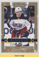 2017-18 Upper Deck Compendium Rookies Gold Pierre-Luc Dubois #869 READ ds4