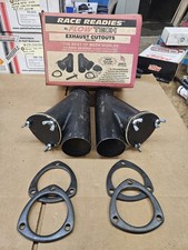 Flowtech 3 Race Readies Exhaust Cutouts Twin Pack 53031 New In Open Box