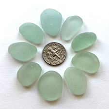 Surf Tumbled Sea Glass   Jewelry Quality   Rare Larger Pieces For Pendants