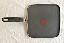 T-Fal Easy Care 10 1/2  Square Griddle Pan Bl...