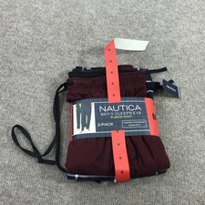 Nautica Pants Mens Medium Multicolor Plaid Fleece Pajama Sleepwear 2 Pack Lounge