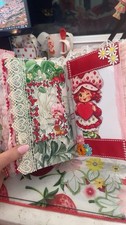 Luxury Handmade Junk Journal –Custom Strawberry Shortcake Inspired | Art Journal