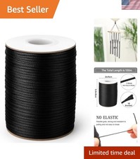 1.5MM Black Nylon String - 110Yards Wind Chime String Weather Resistant Nylon...